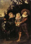 HALS, Frans The Group of Children France oil painting artist